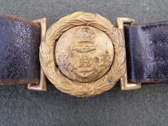Edwardian - WW1 Royal Naval Reserve Officer's Belt